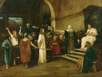 Cristo davanti a Pilato, 1880